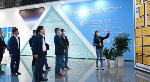 热烈欢迎华为视觉军团领导一行到访四川易景